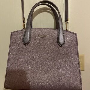 Kate Spade Lavender Glitter Satchel